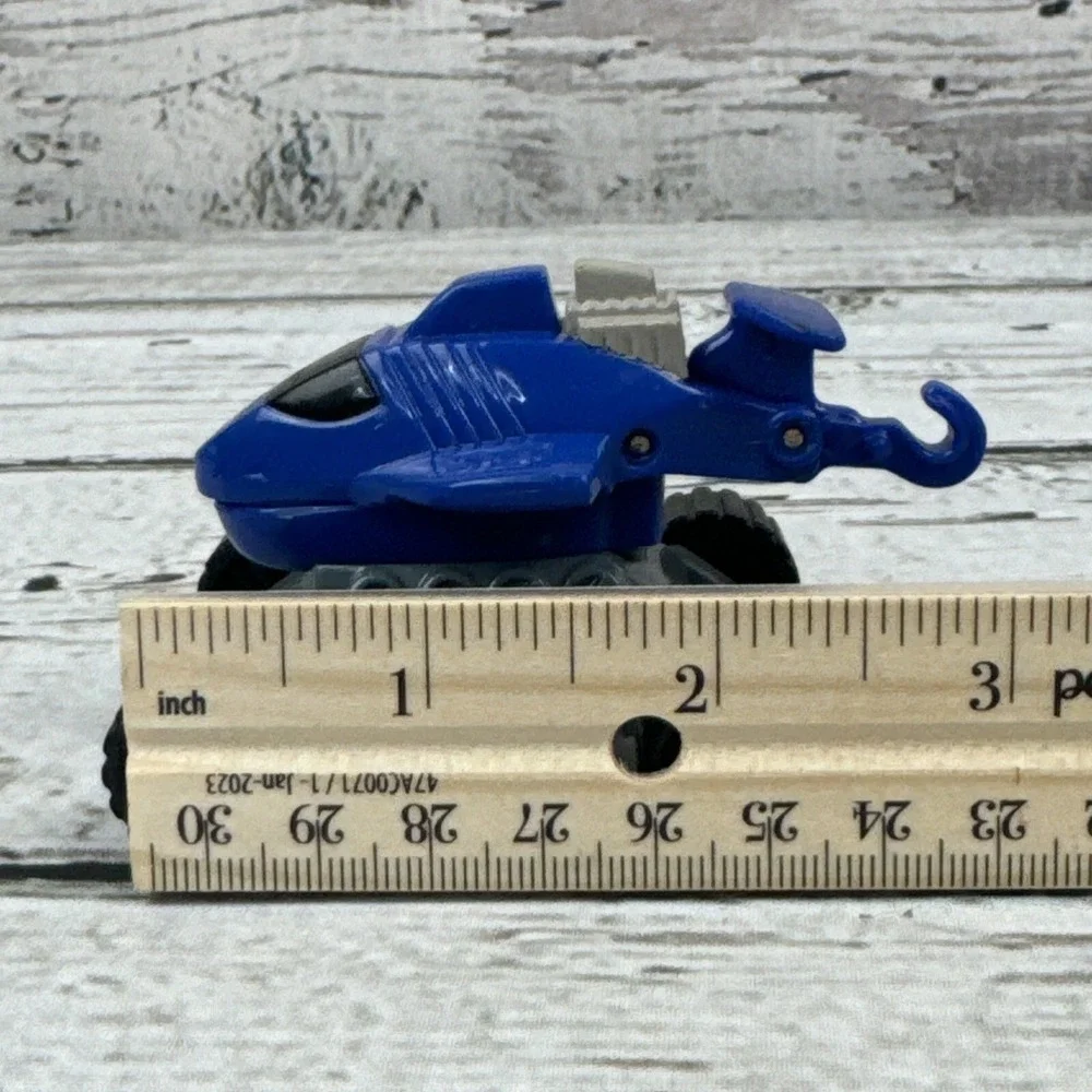 Hot Wheels‎ Sharkruiser Pull Back - Friction Toy Car [1993] Mattel Blue Gray